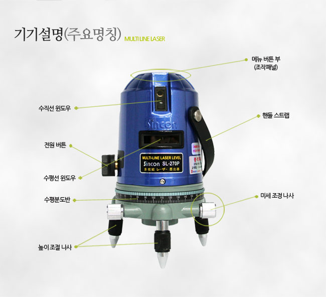 新坤SL-270P自動安平激光標線儀